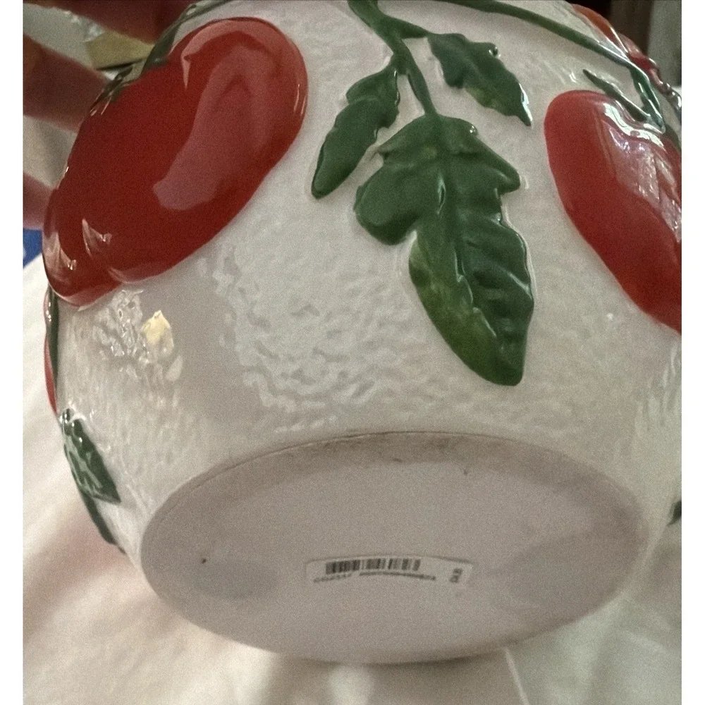 Bath & Body Works x Vera Bradley Candle‎ Holder Red Tomato Gingham Pedestal